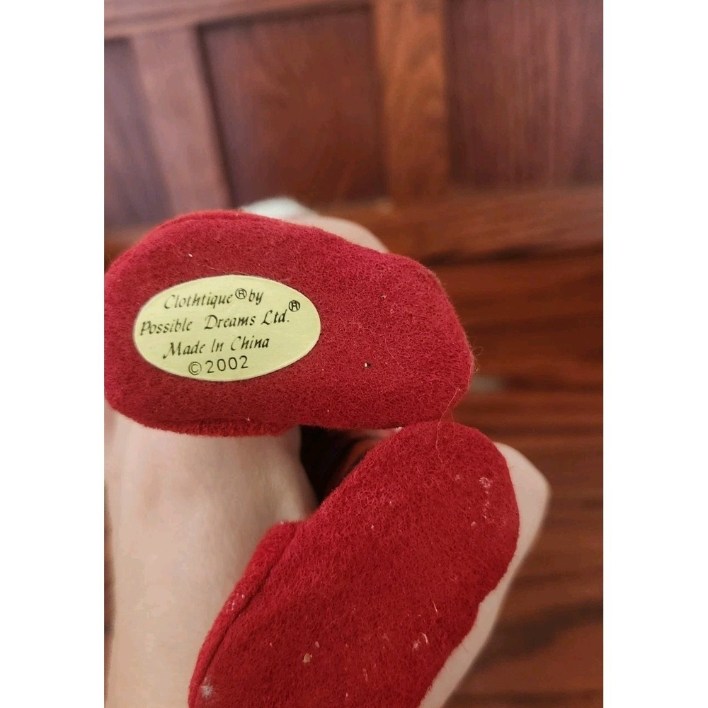 Possible Dreams Clothtique Santa "Sock It To Me, Santa" 2002 - Picture 4 of 4